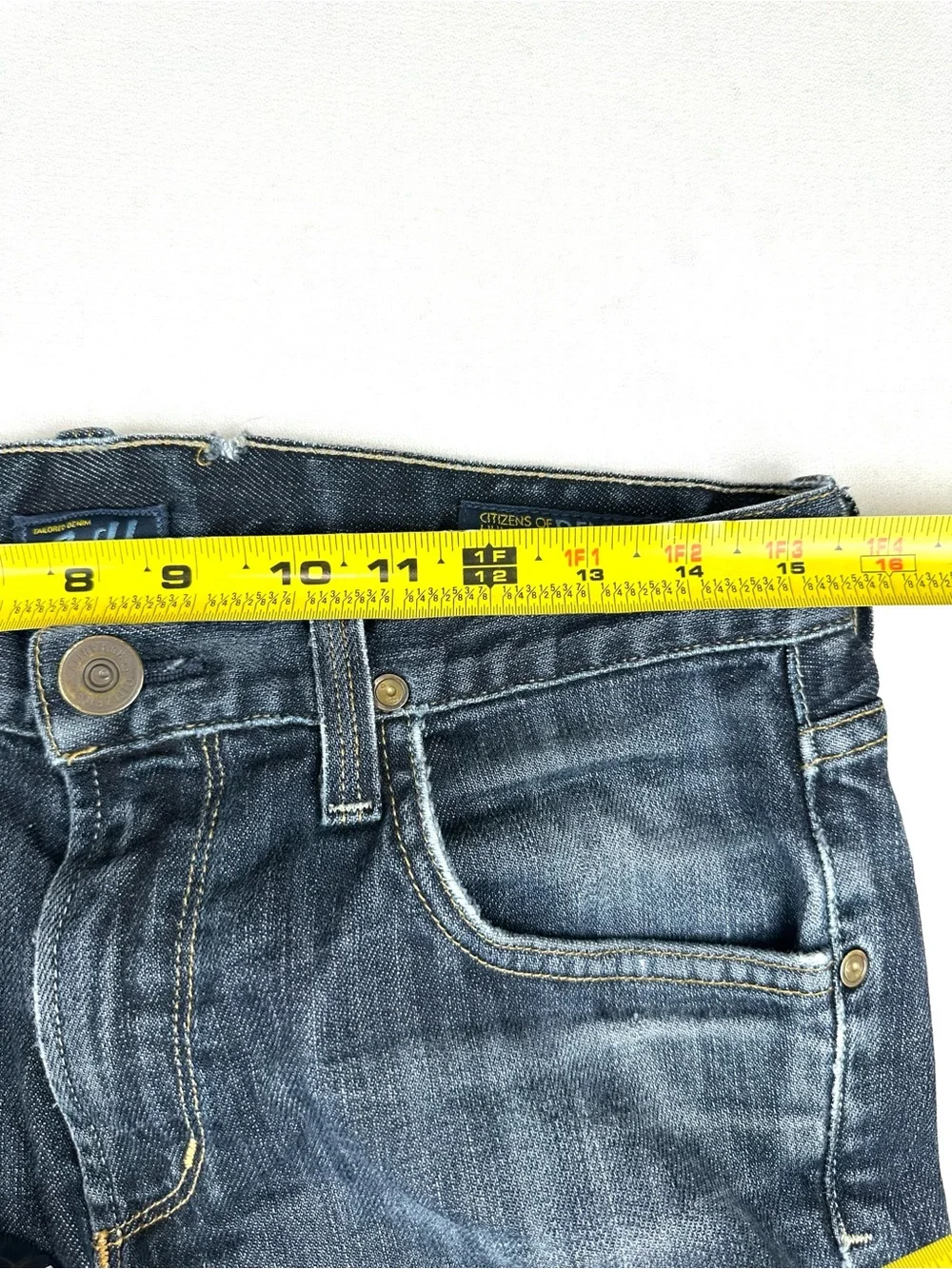 Citizen Of Humanity Jeans Men's Jagger Straight Leg Distressed